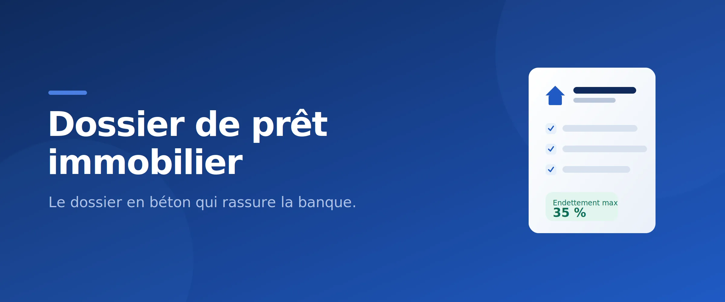 Dossier de prêt immobilier : les documents à fournir à la banque